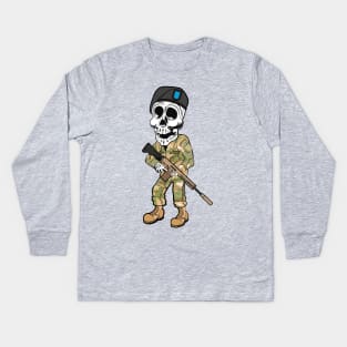 SSG Bones MCU Kids Long Sleeve T-Shirt